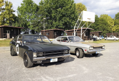 Impozantní fastback Granada a Capri první generace v původním stavu s krásnou patinou. Má řízení vpravo, ale jako nový byl přes Tuzex prodán v Československu