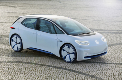 Koncepční vůz Volkswagen I.D. (2016) ukazuje podobu sériového vozu ID., který Volkswagen uvede jako prvního zástupce nové generace ­elektromobilů v roce 2020