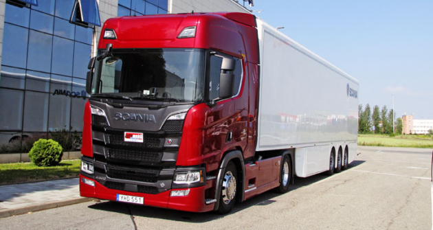 King of the road: Scania V8
