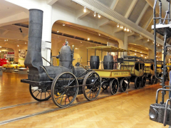 Také příznivci prvních lokomotiv u Forda uvidí mnoho zajímavého
