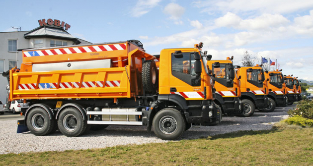 Automobily Iveco Trakker pro zimní údržbu