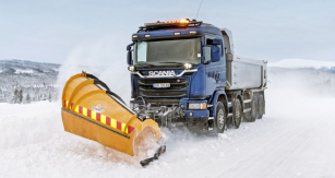 Scania udržuje komunikace v zimních podmínkách