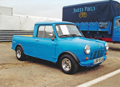 Mini Pick-Up model 1979, nabízený už pod značkou British Leyland (BL)