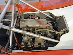 První Spider se dochoval s motorem Š 1800 OHC, který s dvojicí dvojitých karburátorů Weber dává výkon 113 kW (154 k)