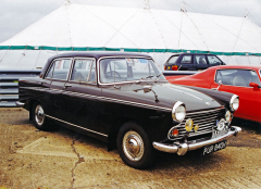 Morris Oxford šesté série se vyráběl v letech 1959–1971, alternativně i jako 1,5 l Diesel, karoserii navrhl Pininfarina