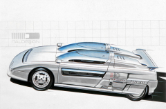 Sportovní Aztec, první z trilogie Aspid (kupé) a Asgard (MPV), všechny s pětiválcem Audi 2.2/147 kW (200 k), představené roku 1988