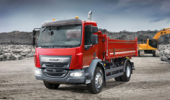 DAF LF 290 FA Construction s třístrannou sklápěcí nástavbou