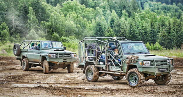 Bojové speciály LRPV a RDV Gepard na podvozku Toyota Land Cruiser řady 70 Bojové speciály LRPV a RDV Gepard na podvozku Toyota Land Cruiser řady 70