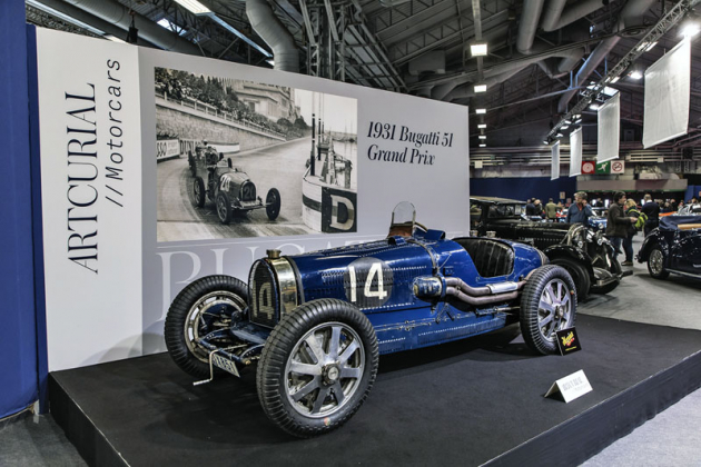 Bugatti Type 51 Grand Prix z roku 1931 nového majitele nenašlo. Nejvyšší příhoz 3,3 milionu eur nedosáhl na odhad. Ne vždy to vyjde...