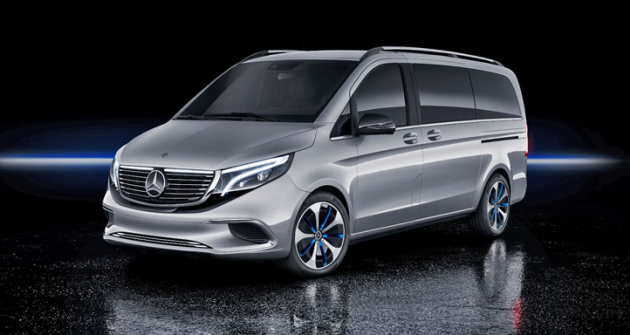 Elektrický automobil Mercedes-Benz MPV