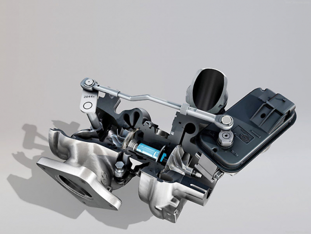 Jednou z novinek motoru Mégane R.S. Trophy je hřídel turbíny uložený v ložiscích s keramickými kuličkami