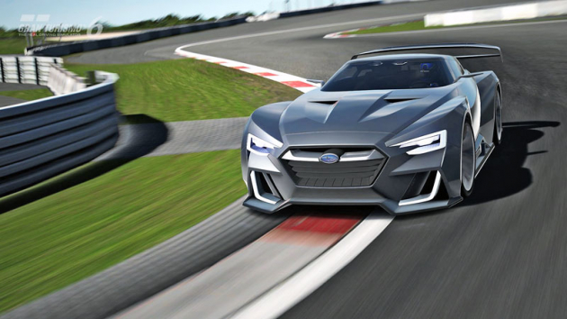 Subaru Viziv GT Vision Gran Turismo (2014) byl virtuálním vozem pro počítačovou hru