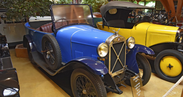 Salmson Val 3 (1921) pohání čtyřválec 1086 cm3 (55 km/h)