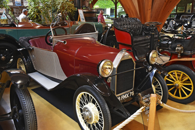 Mathis Typ P (1926), čtyřválec 1200 cm3, (75 km/h)