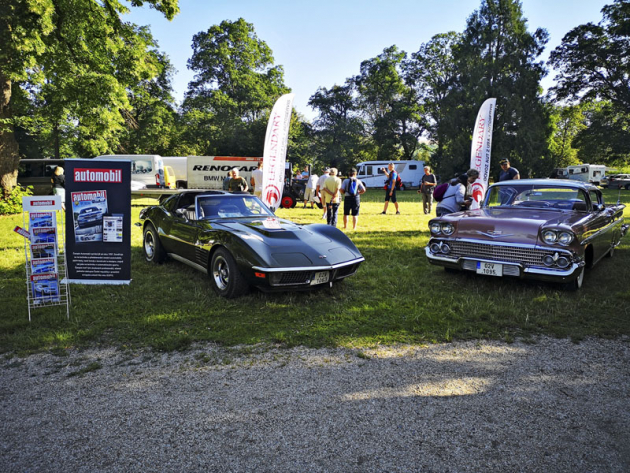 Na našem společném stánku s firmou Legendary našli příchozí také krásnou Corvette C3