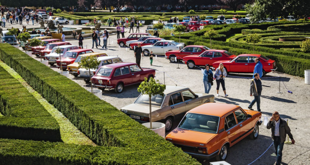 Přelomový typ Fiat 128 letos slaví 50. výročí. V Troji mu byla věnována samostatná část