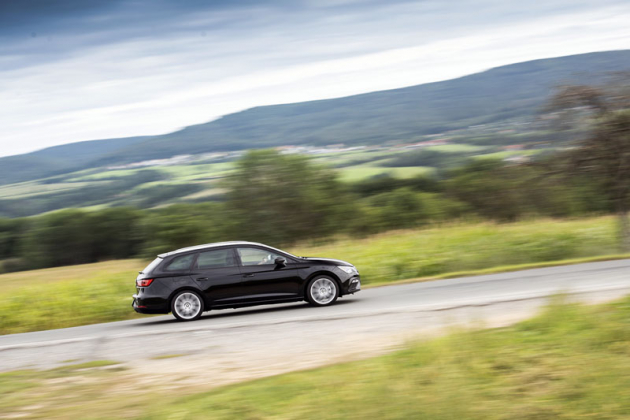 Kombi Seatu Leon má dynamické proporce a přitom zavazadlový prostor s objemem 587 l