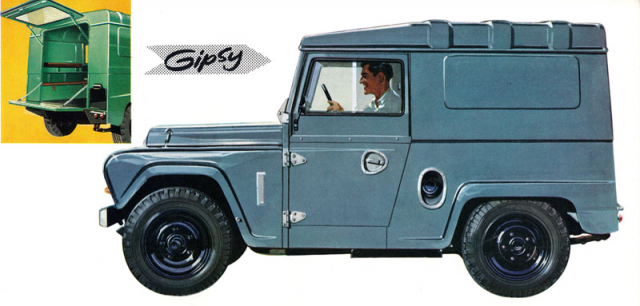 Krátký Austin Gipsy Panel Van G4 M10