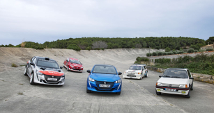 Peugeoty na okruhu Terramar