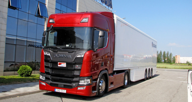 Scania V8 „King of the Road“ v našem předloňském testu