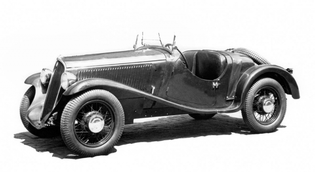 Tovární roadster Walter Junior SS ročníku 1934, vybavený motorem OHV