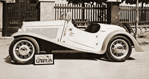 Walter Junior SS, karosovaný v létě roku 1934 vrchlabskou firmou Petera Walter Junior SS, karosovaný v létě roku 1934 vrchlabskou firmou Petera