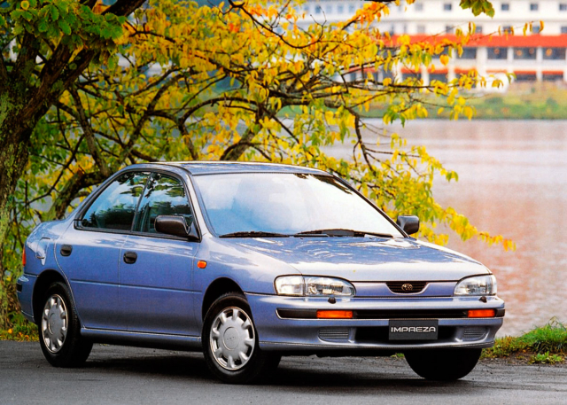 V této podobě se Subaru Impreza v roce 1992 představilo veřejnosti