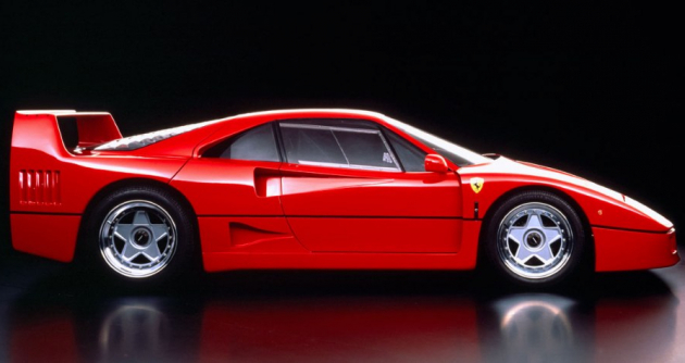 Ferrari F40 bylo posledním modelem, na němž se Brovarone pod vedením Leonarda Fioravantiho podílel ve studiu Pininfarina před odchodem do důchodu 