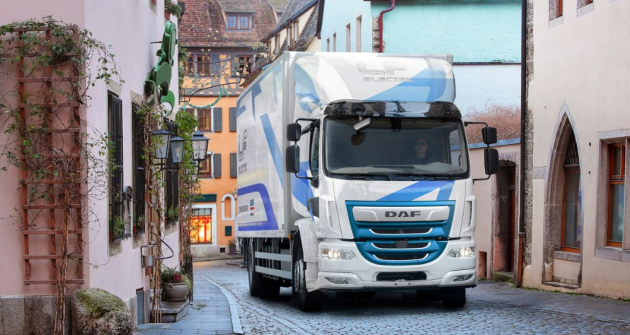 DAF LF Electric pro městskou rozvážkovou dopravu