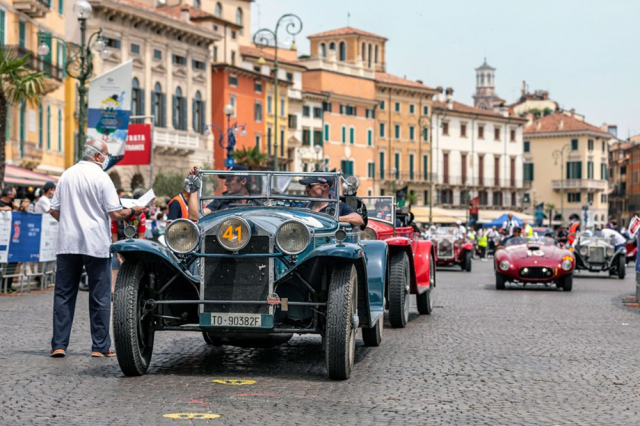 Lancia Lambda Casaro z roku 1929 s ideálním koeficientem 1,8