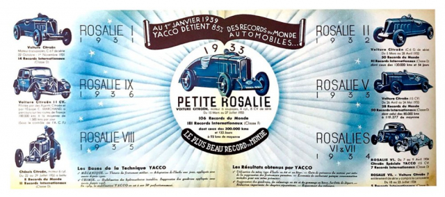 Téměř všechny rekordní Citroëny Rosalie pohromadě