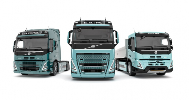 Volvo FH, FM a FMX Electric 2021