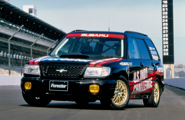 V roce 1996 Forester S-turbo zajel na oválu v Indianapolisu s průměrnou rychlostí 180,082 km/h 24hodinový rychlostní rekord pro sériové automobily
