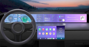 V plánu je, že by se funkce CarPlay přesunula z displeje multimediálního systému na všechny zobrazovací plochy palubní desky
