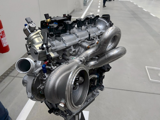Turbodmychadlo nového motoru pochází od značky Porsche
