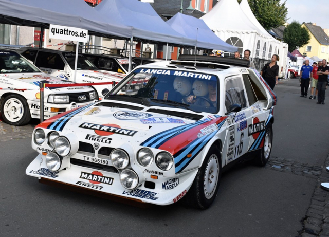 Klenot skupiny B: Lancia Delta S4 (1986) řízená Harrim Toivonenem, bratrem ­tragicky zesnulého Henriho