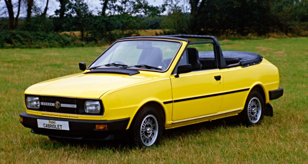 První otevřená Škoda Rapid upravená anglickou firmou LDD (1984)