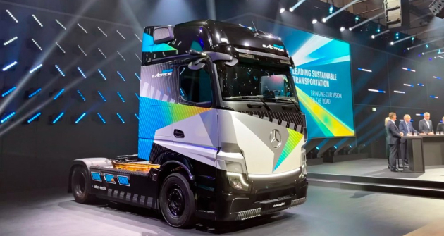 Prototyp Mercedes-Benz eActros, laureát TIA 2023 Prototyp Mercedes-Benz eActros, laureát TIA 2023