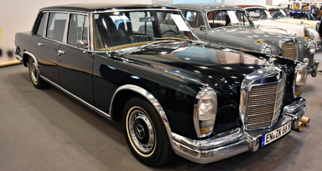 Prvním majitelem Mercedesu 600 W100 z roku 1966 byl Leonid Břežněv, generální tajemník Ústředního výboru KSSS 