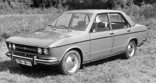Škoda 720 ID-1, první sedan s karoserií Ital Design, na snímku z léta 1969