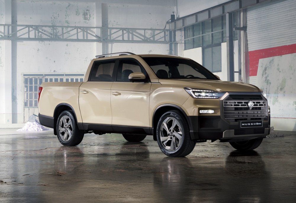 Musso Grand – Robustní pick-up s velkou nosností a výkonným vznětovým motorem, který je skvělým partnerem pro práci i volný čas.