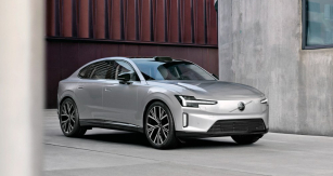 Pětimetrové Volvo ES90 stojící na kolech s průměrem 20 až 22 palců vykazuje součinitel odporu vzduchu cx = 0,25