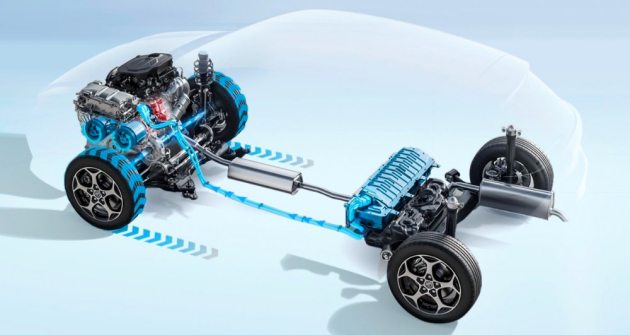 MG, resp. koncern SAIC používají vlastní hybridní pohon, jehož technické řešení je unikátní