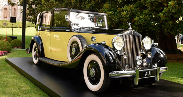 Rolls-Royce Phantom III Sedanca  de Ville (1937) z bondovky Goldfinger