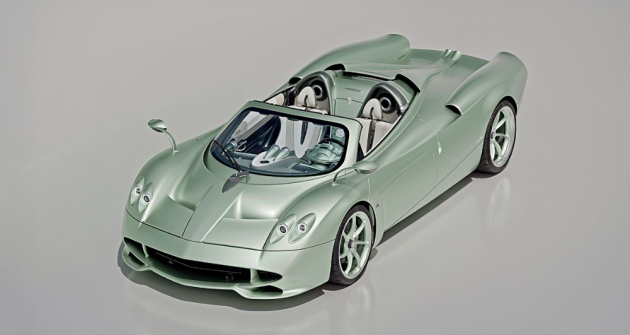 Automobil Pagani Codalunga Speedster vznikl ve spolupráci se speciálním oddělením Grandi Complicazioni. Stejně jako kupé, představené v roce 2022, je o 360 mm delší než standardní Huayra