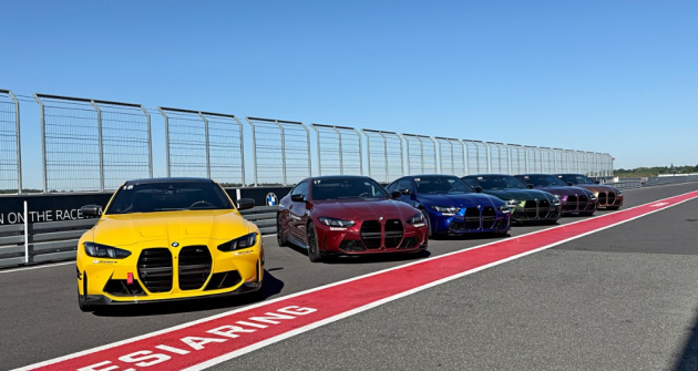 Vyrovnaná BMW M3 Competition připravená na svezení