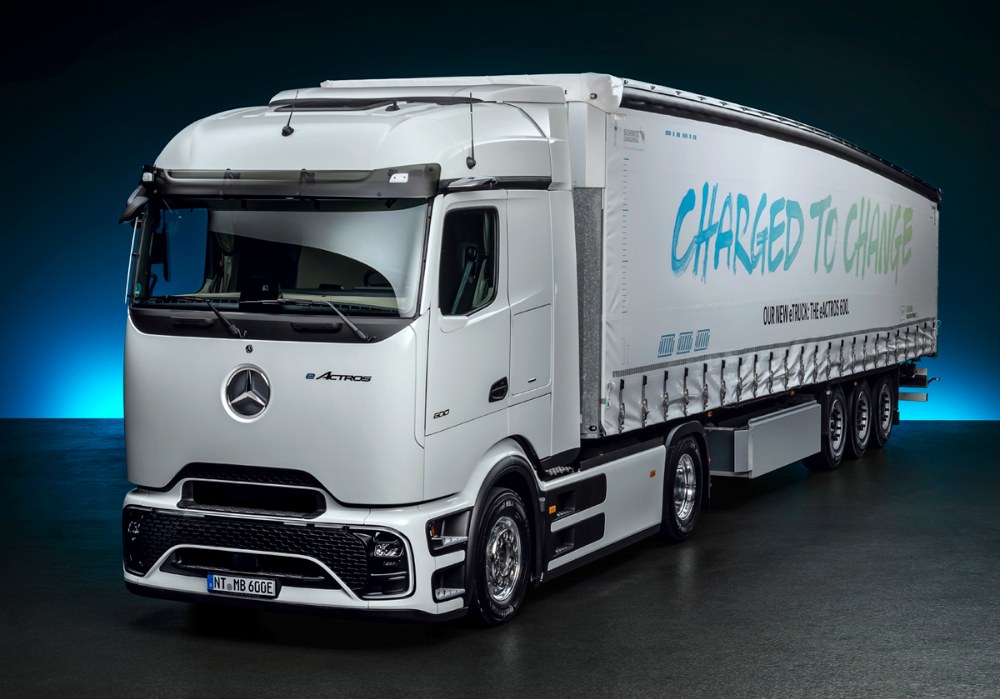 ITOY 2025 Mercedes-Benz eActros 600 společnosti Daimler Trucks