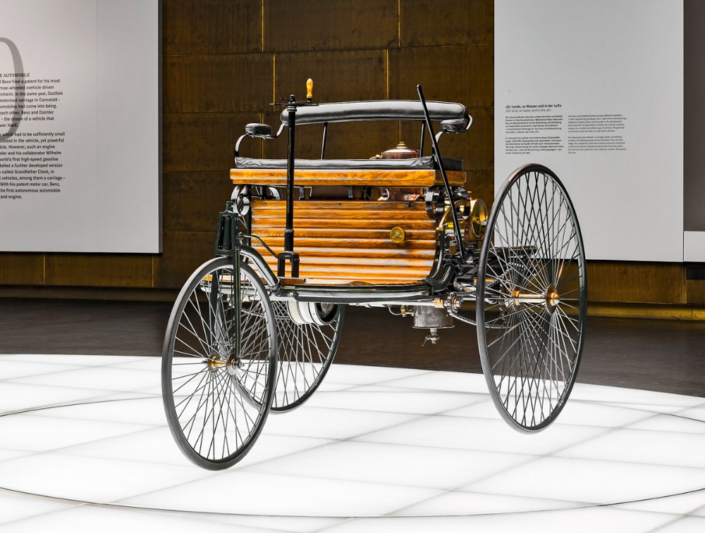 Patentový automobil Carla Benze Patentový automobil Carla Benze