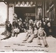 Rudolf Diesel se svými spolupracovníky.
