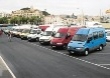 V Cannes v přístavu jsme "přepřahali", tj. měnili jsme vozidla.